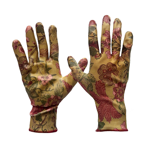 Перчатки полиэфирные 15 класс с нитриловым покрытием, с рисунком, р-р 7, арт 23-103 (5/250) Перчатки полиэфирные 15 класс с нитриловым покрытием, с рисунком, р-р 7, арт 23-103 (5/250)