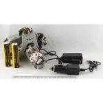 Фонарь налобный аккум LED HT-736 2 ярк.+ 2акк.+ЗУ, 3реж. син.+ бел., трофи, zoom