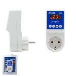 Адаптер защиты напряжения AV-DB2000 16A-250V для бытовой техники и приборов в розетку AVEL (1/80)