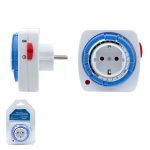 Таймер розеточный программируемый ALD-YG 16A 3500W 24 ЧАСА механический (1/24/96)