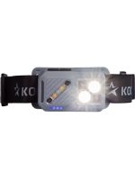Фонарь налобный аккум LED КОСМОС KOC850Lit сенсор 2*2Вт XPG 3*1Вт SMD/Li-po 1200mAh пластик, магнит