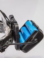 Фонарь налобный аккум LED КОСМОС KOC854Lit 10Вт Laser LED Zoom 5 реж. 3*18650 Li-ion Type-C алюм.