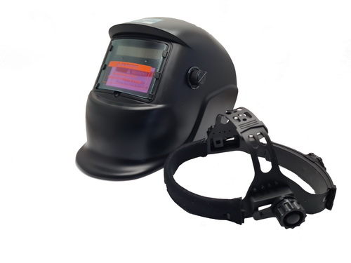 Маска сварщика Хамелеон, 9-13DIN,степень проник света -4 DIN,сол. бат. ЧЕРНАЯ (1/20)