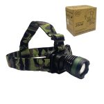 Фонарь налобный аккум LED BL-6805 1 ярк, ЗУ, zoom