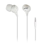 Наушники внутриканальные стерео SmartBuy COLOR TREND, провод 1.2м, белые (1/40/320)