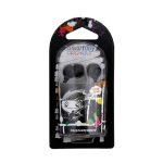 Наушники внутриканальные стерео SmartBuy COLOR TREND, провод 1.2м, черные (1/40/320)