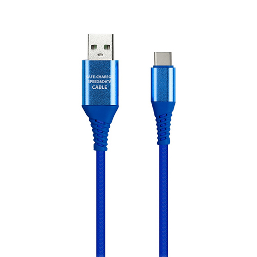 Дата-кабель Smartbuy Type C кабель в рез. оплет. Gear, 1м. мет.након., Дата-кабель Smartbuy Type C кабель в рез. оплет. Gear, 1м. мет.након.,