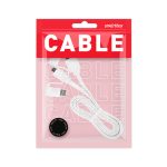 Дата-кабель Smartbuy USB - 3 в 1 Micro+Type-C+8 pin, длина 1 м, белый (iK-312 white)