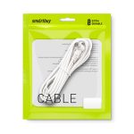 Антенный кабель 3м, разъемы M-M, угловой разъем Smartbuy (1/25)