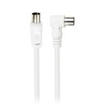 Антенный кабель 5м, разъемы M-M, угловой разъем, Smartbuy (1/20)