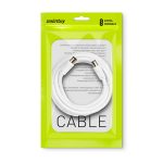 Антенный кабель 1,8м. разъемы M-F Smartbuy (1/125)