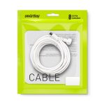 Антенный кабель 5м разъемы M-F, угловой разъем Smartbuy (1/15)