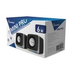 Акустическая система 2.0 SmartBuy MINI PRO, мощность 6 Вт, LED (1/40)