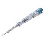 Индикаторная отвертка, 135 мм, до 500 В, шлицевая, серт., испытания, Smartbuy One Tools/720