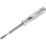 Индикаторная отвертка, 150 мм, до 500 В, шлицевая, серт., испытания, Smartbuy One Tools/600