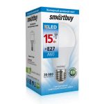 Лампа LED Стандарт 15Вт Е-27 6000K 220V Smartbuy (10/50)