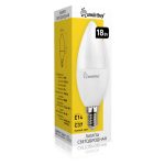 Лампа LED свеча 18Вт E14 3000К C37 Smartbuy