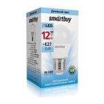 Лампа LED шар 12Вт E27 4000К G45 Smartbuy