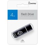 Флеш-драйв 4GB USB 2.0 Clossy series Black SmartBuy