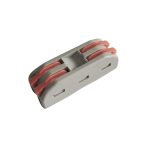 Строительно-монтажная клемма с рычажками проходная 2 полюса 0,08-4 мм2 (SBE-ptcwcc-2)