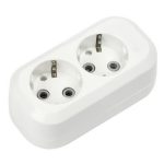 Колодка 2 с/з 16А/3,5кВт Smartbuy (SBE-16-2-00-Z)