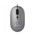 Мышь проводная бесшумная с подсветкой Smartbuy 328 серый металлик (SBM328G) /40/