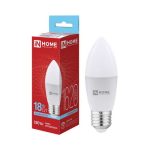 Лампа LED свеча 18Вт E27 6500К 220V 1620Лм СВЕЧА-VC IN HOME  (10/100)