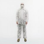 Комбинезон нетканный защитный XXL (56-58 р/р) белый, 30г/м2 (1/50)