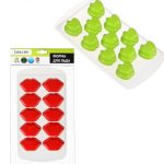 Форма для льда пластик+силикон 21*11см 10 ячеек