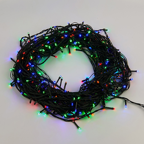 Гирлянда LED 1000LED мульти, провод зеленый 100м, IP20 TM UNIEL Гирлянда LED 1000LED мульти, провод зеленый 100м, IP20 TM UNIEL