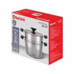 Набор мантоварка SAKURA SA-741+ доп сетка для мантоварки SA-SL01 4л, 26см