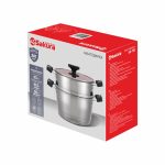 Набор мантоварка SAKURA SA-751+ доп сетка для мантоварки SA-SL02 4.5л, 28см
