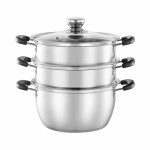 Кастрюля-Мантоварка SAKURA SA-642 2 сетки, 8 литров, 20см