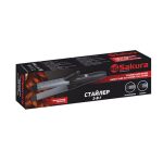 Щипцы для волос (стайлер) SAKURA SA-4412BS 42Вт, выпрямитель+плойка, керамические 25*95