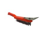 Щетка по металлу со скребком (1/12)