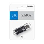 Флеш-драйв 128GB USB 3.0/3.1 V-CUT Black SmartBuy