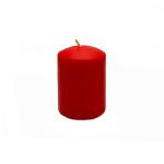 Свеча пеньковая 60*80 красная (4)