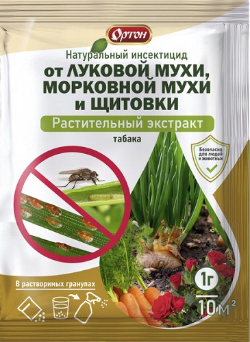 Средство от луковой и морковной мухи (экстракт табака) 1гр (1/100)