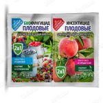 Средство для лечения и профилактики плодовых растений 10гр биофунгицид+2мл инсектицид Садовый спасат