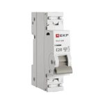 Автоматический выключатель 1P 20А (C) 4,5kA ВА 47-63N EKF PROxima (12)