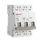 Автоматический выключатель 3P 20А (C) 4,5kA ВА 47-63N EKF PROxima (12)