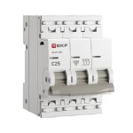 Автоматический выключатель 3P 25А (C) 4,5kA ВА 47-63N EKF PROxima (12)