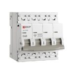 Автоматический выключатель 4P 40А (C) 4,5kA ВА 47-63N EKF PROxima (12)