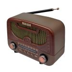 Приемник MD-1303BT 3 band FM, AM, SW акк. 18650, шнур TYPE-C, USB, TF, Bluetooth