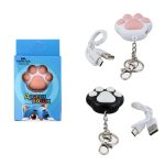 Лазерная указка для кошек NGY-2219 1 лампа+детектор, 5 насадок, шнур TYPE-C