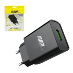 Сетевое зарядное устройство 5V 2,1A 1 USB MR-79C черный в пакете