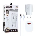 Сетевое зарядное устройство с кабелем LIGHTNING 3A 1м 1USB S-95-IP QC3.0