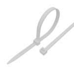 Стяжка нейлоновая Профессиональная 400x7,6мм, белая (100 шт/уп) REXANT