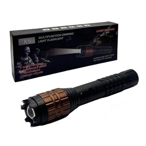 Электрошокер с фонариком X-5 1ярк+авто ЗУ+аккум, zoom