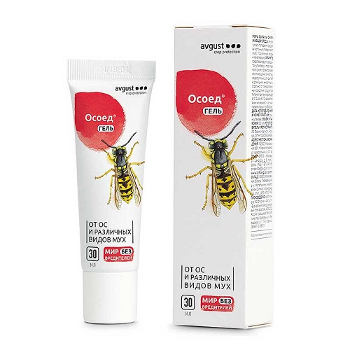 Средство от ос, мух (гель) 30мл ОСОЕД (1/40)